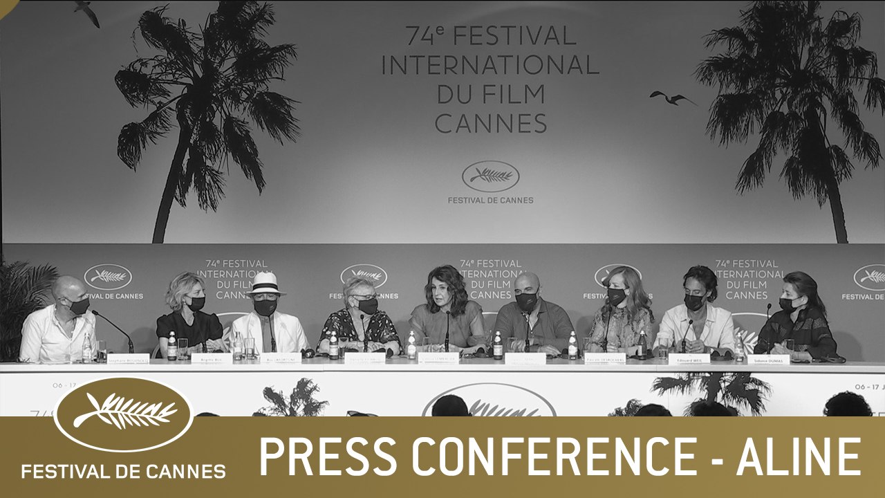 ALINE - PRESS CONFERENCE  - CANNES 2021 - EV