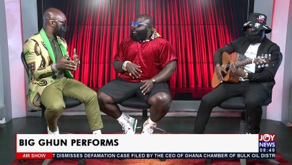 Up close with Big Ghun - AM Show on Joy News (14-7-21)