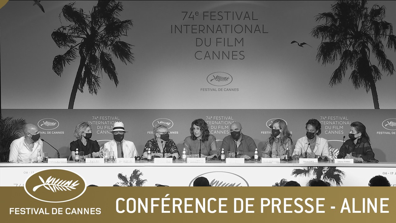 ALINE - CONFERENCE DE PRESSE - CANNES 2021 - VF