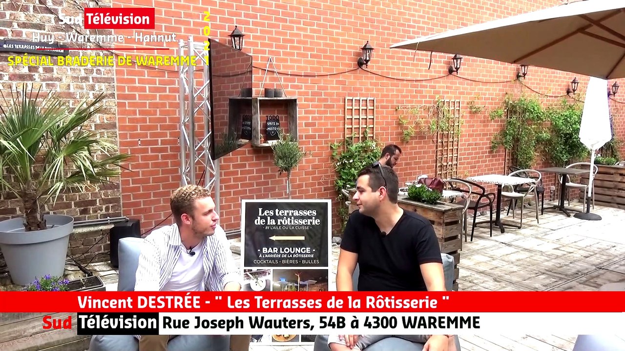 WAREMME - Braderie 25-27 Les terrasses de la rotisserie