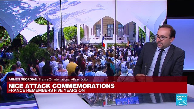 Nice attack commemorations: France remembers its victims five years on