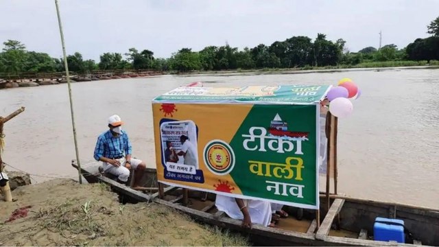 Corona and flood attack in Bihar, how boat became lifeline?