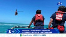 Guardacostas de EEUU advierten a cubanos que no se lancen al mar | El Diario en 90 segundos