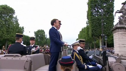 Katonai parádé Párizsban a francia nemzeti ünnepen