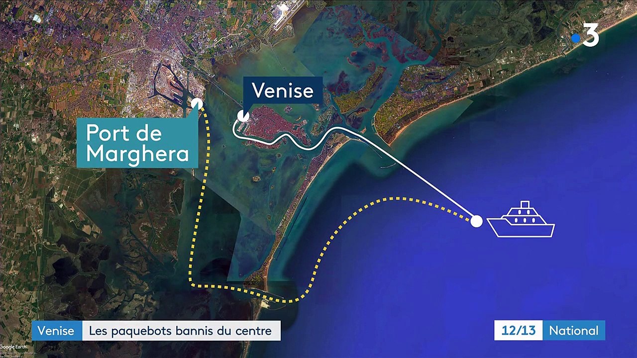 Venise : les paquebots de croisière interdit dans le centre historique