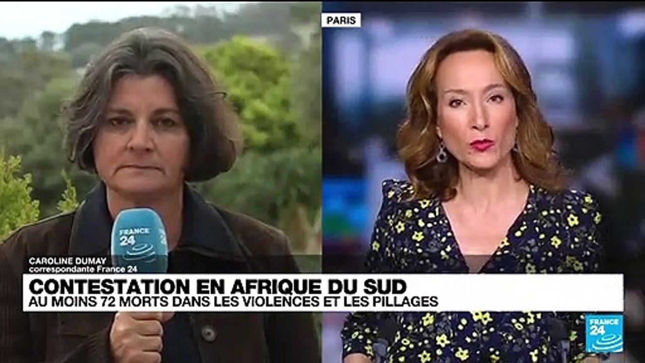 Contestation en Afrique du Sud : au moins 72 morts dans les violences et les pillages