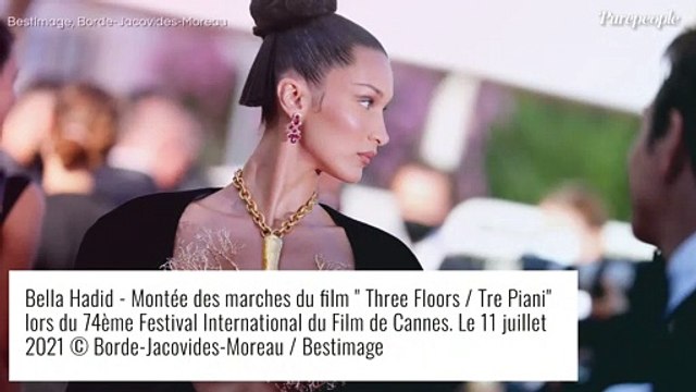 Cannes 2021 : Bella Hadid sensationnelle, beauté déroutante du Festival