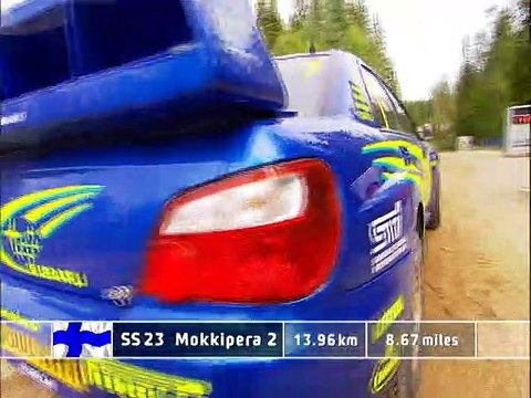 WRC Finland 2003 Burns Solberg Epic Battle Last Stage For 2ND