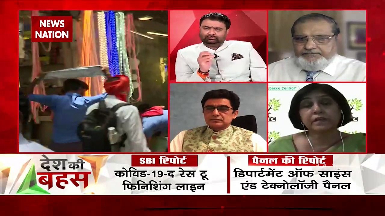 Desh Ki Bahas:3 percent children below the age of 10 years were infect