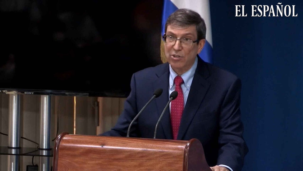 Ministro de Exteriores cubano califica las protestas de "disturbios a escala muy limitada, desórdenes y vandalismo"