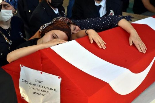 TEKİRDAĞ'DA BEKÇİYİ ŞEHİT EDEN BABA İLE OĞLU ADLİYEDE