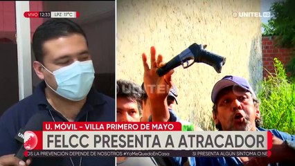 Presentan a atracador que fue perseguido y detenido por vecinos del Plan 3.000