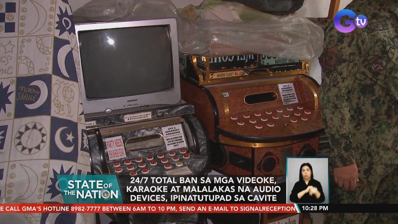 24/7 total ban sa mga videoke, karaoke at malalakas na audio devices, ipinatutupad sa Cavite | SONA