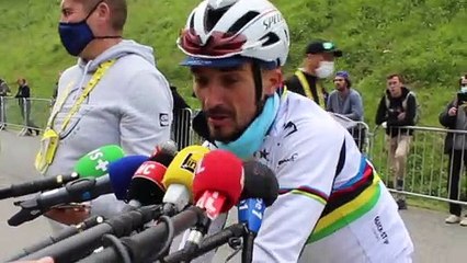 Tour de France 2021 - Julian Alaphilippe : "Ça fait vraiment chaud au coeur et merci à tous !"