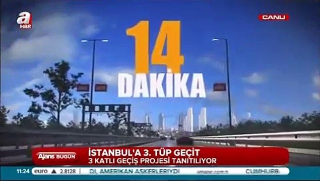 İşte İstanbul'a 3. tüp geçit projesi!