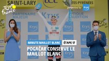 #TDF2021 - Étape 17 / Stage 17 - Krys White Jersey Minute / Minute Maillot Blanc
