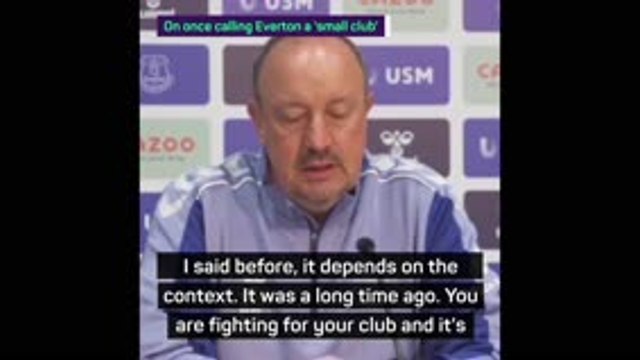 'Liverpool is my city' - Benitez keen to forget Everton 'small club' jibe