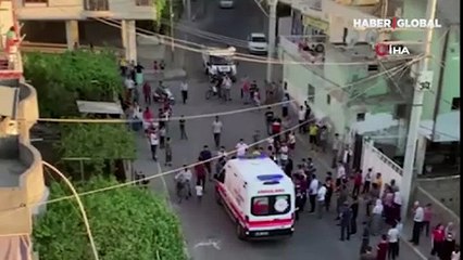 Batman'da yabancı uyruklu kişilerden sağlık görevlilerine taşlı sopalı saldırı