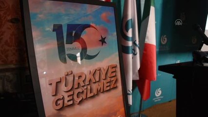 15 Temmuz şehitleri İtalya'da anıldı