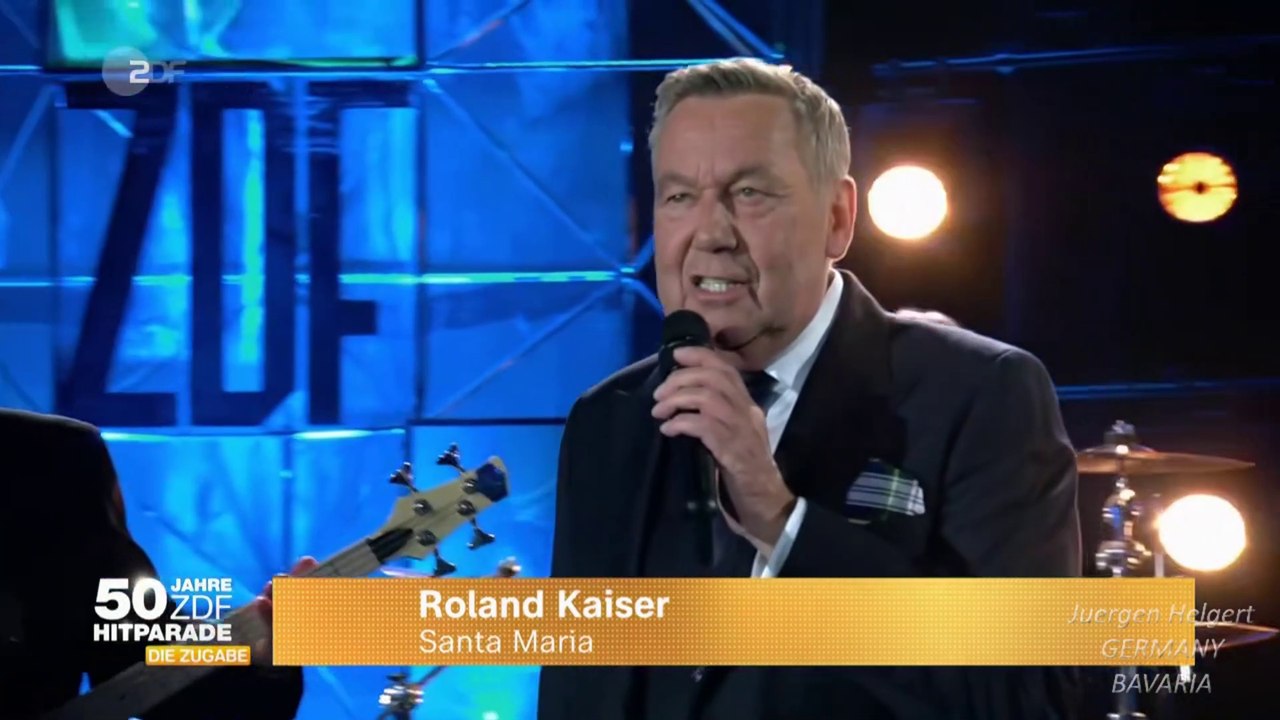 Roland Kaiser - Santa Maria - | 50 Jahre ZDF-Hitparade - die Zugabe