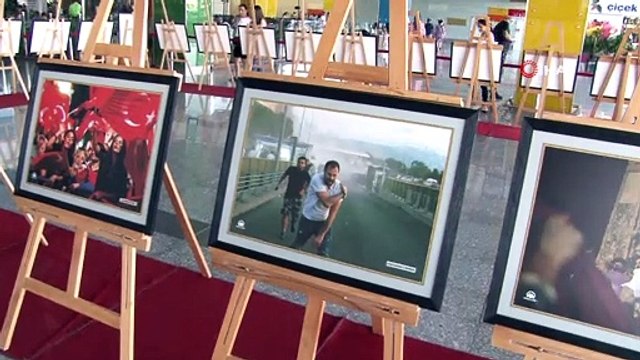 Jandarma’nın 15 Temmuz Demokrasi ve Milli Birlik Günü Anma temalı fotoğraf sergisi