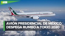 Avión presidencial viaja a Tokio para llevar equipo a atletas mexicanos