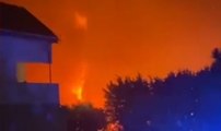 Vico del Gargano (FG) - Incendio distrugge 500 ettari di bosco (14.07.21)