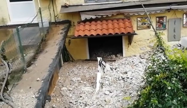Arsiero (VI) - Maltempo, colata di fango e detriti dopo nubifragio (14.07.21)