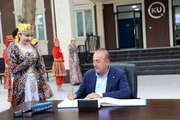 Çavuşoğlu, Türk Dünyası turizm başkenti Kokand'ı ziyaret etti