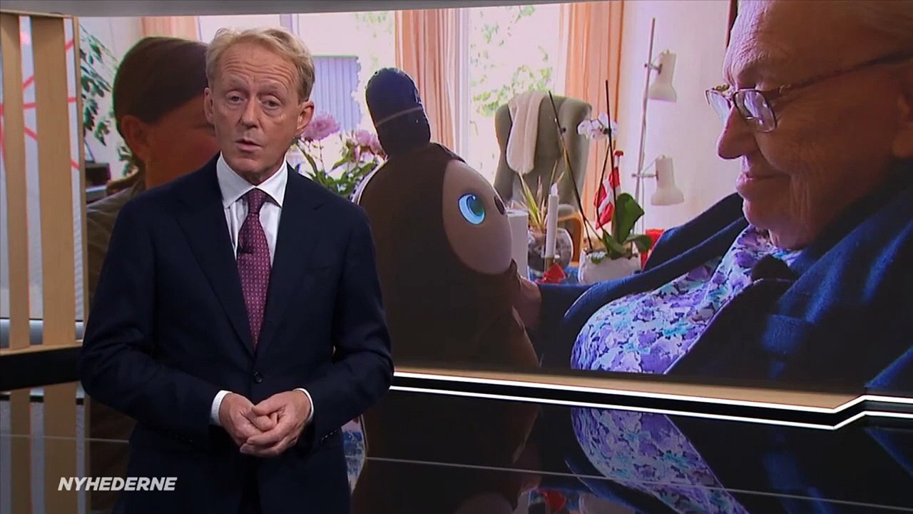 Robotter hæver humøret | Lovot | Nyhederne | 8 Juli 2021 | TV2 Play - TV2 Danmark