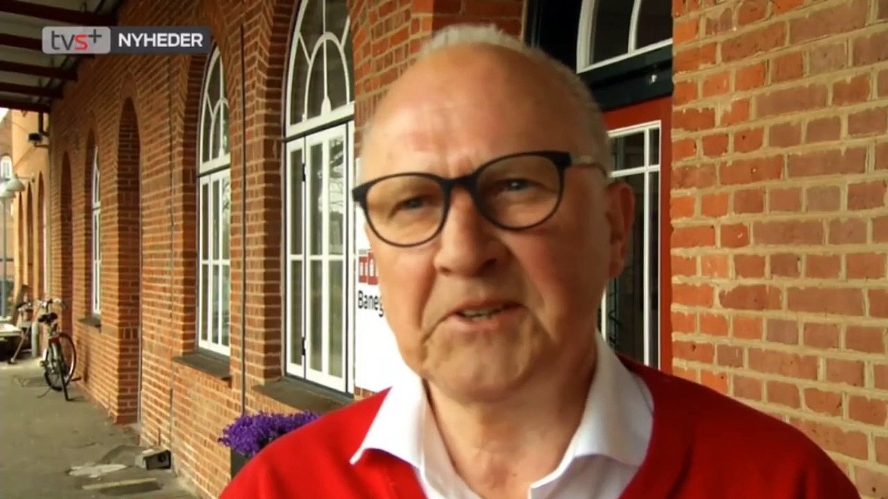 Gammel banegård får nyt liv | Kaj Emil Koman Mejer | Aske Wieth Knudsen | DSB | Bramming | Esbjerg | 24 April 2015 | TV SYD - TV2 Danmark