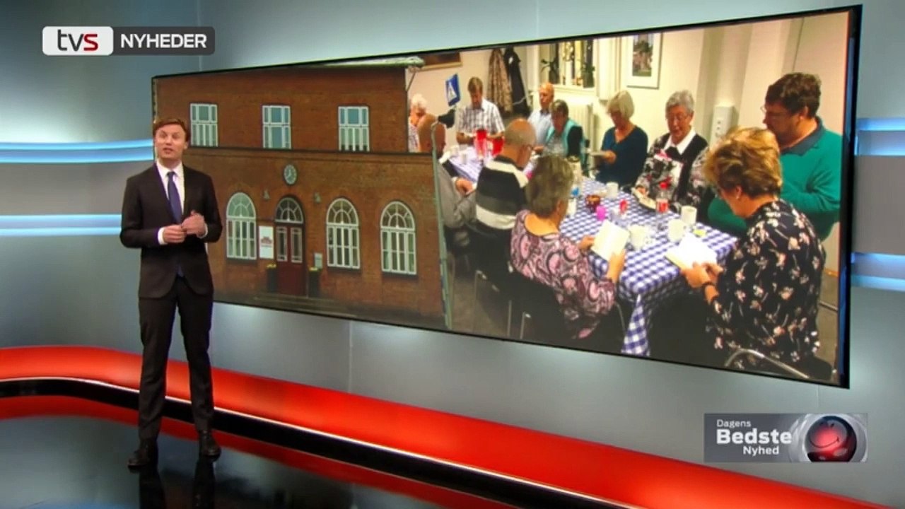 Nu spiser de sammen på banegården | Kaj Emil Koman Mejer | DSB | Bramming | Esbjerg | 24 Oktober 2017 | TV SYD - TV2 Danmark