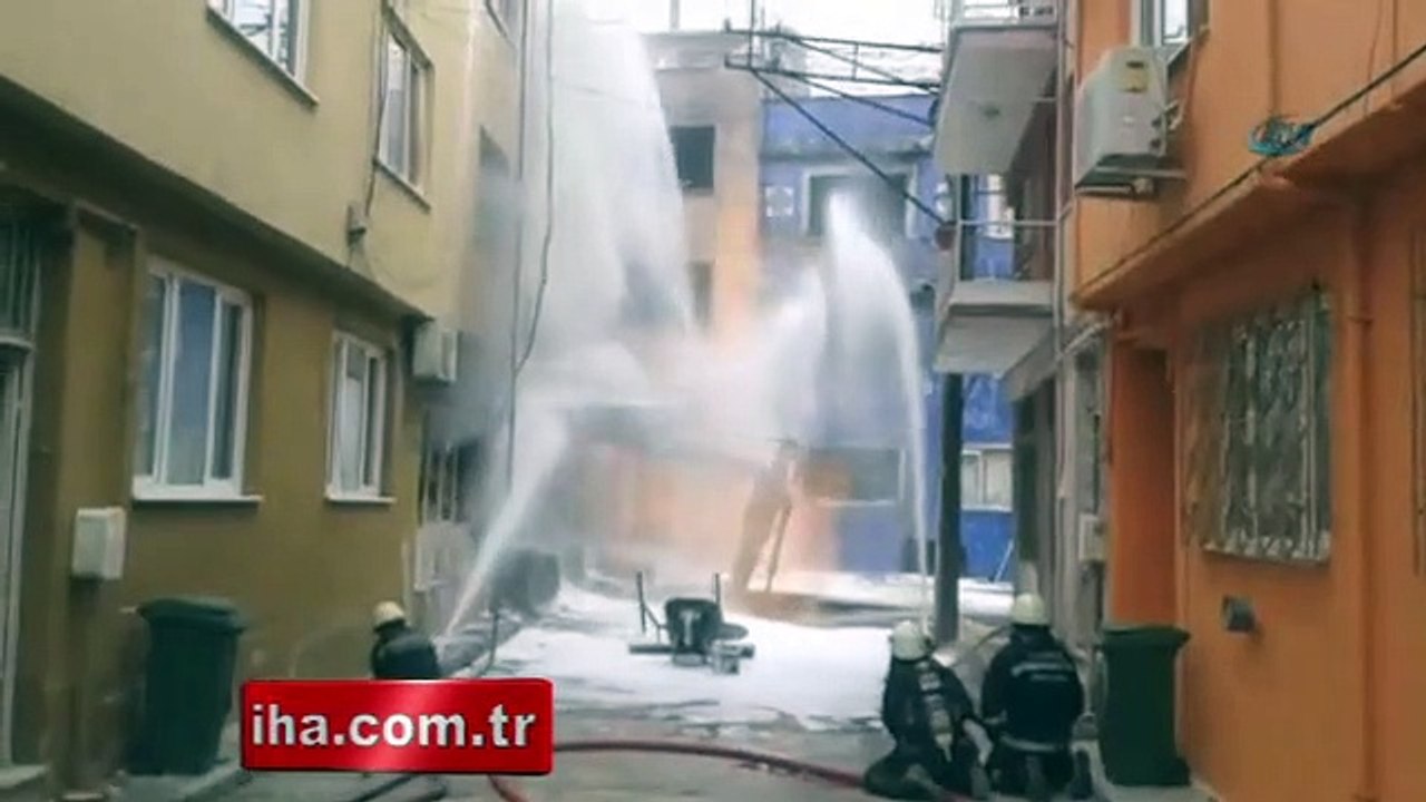 Bursa'da doğalgaz patlaması