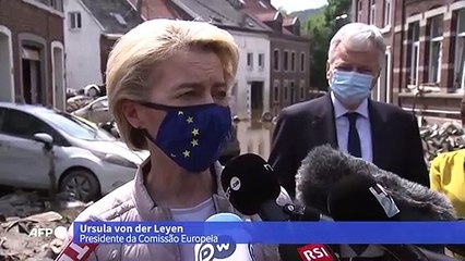 Oeste da Europa limpa desastre causados por tempestades