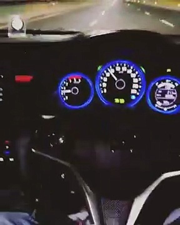 Car_night_drive_status_Whatsapp_Honda_City_VX_Hamnava_Mere