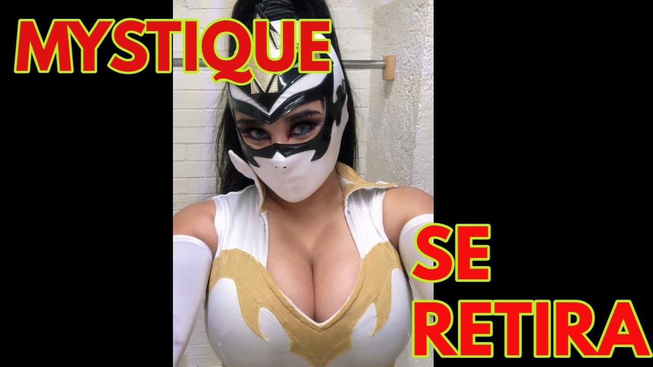 MYSTIQUE SE DESPIDIÓ DE LA LUCHA LIBRE