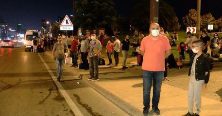 İSTANBULLULAR BAYRAM TATİLİ İÇİN YOLA ÇIKTI