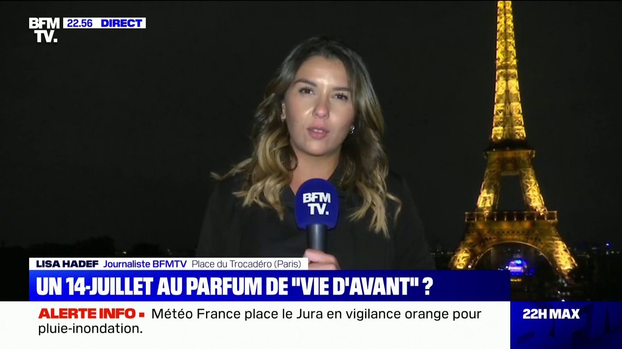 Le feu d'artifices du 14-Juillet sous le thème de la liberté à Paris cette année