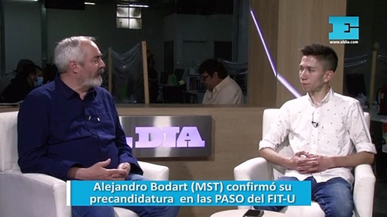 Alejandro Bodart (MST) confirmó su precandidatura en las PASO del FIT-U