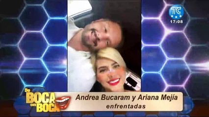 Andrea Bucaram responde a Ariana Mejía tras supuesto reclamos