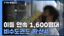 이틀 연속 1,600명대...비수도권도 확산세 / YTN