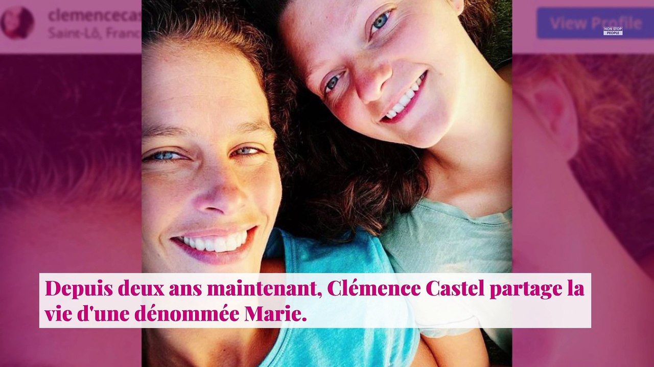 Clémence Castel fait son coming out : son ex Mathieu Johann réagit