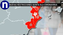 Así queda el mapa de restricciones por comunidades en España