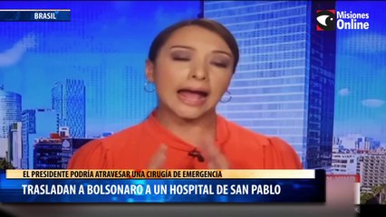 Trasladan a Bolsonaro a un hospital de San Pablo
