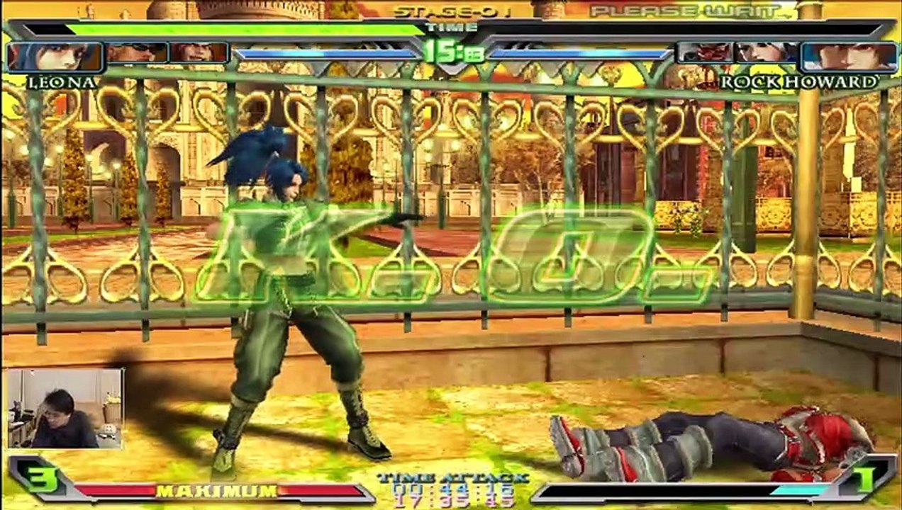 (PS2) KOF Maximum Impact Reg A - 06 - Team 6 - Leona, Clark Still, Ralf Jones pt1