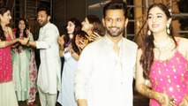 Rahul Vaidya Sings For Lady Love Disha Parmar During The Mehendi Ceremony