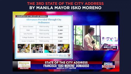 Isko Moreno's 3rd State of the City Address