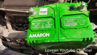 How to change car battery | Amaron Car battery installation in Hyundai Car | Car Battery replacement