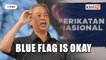Muhyiddin: Don't put up white flag, but blue (PN) flag is okay
