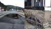 Rize'de sel ve heyelan afetinin hasarı gün ağarınca ortaya çıktı